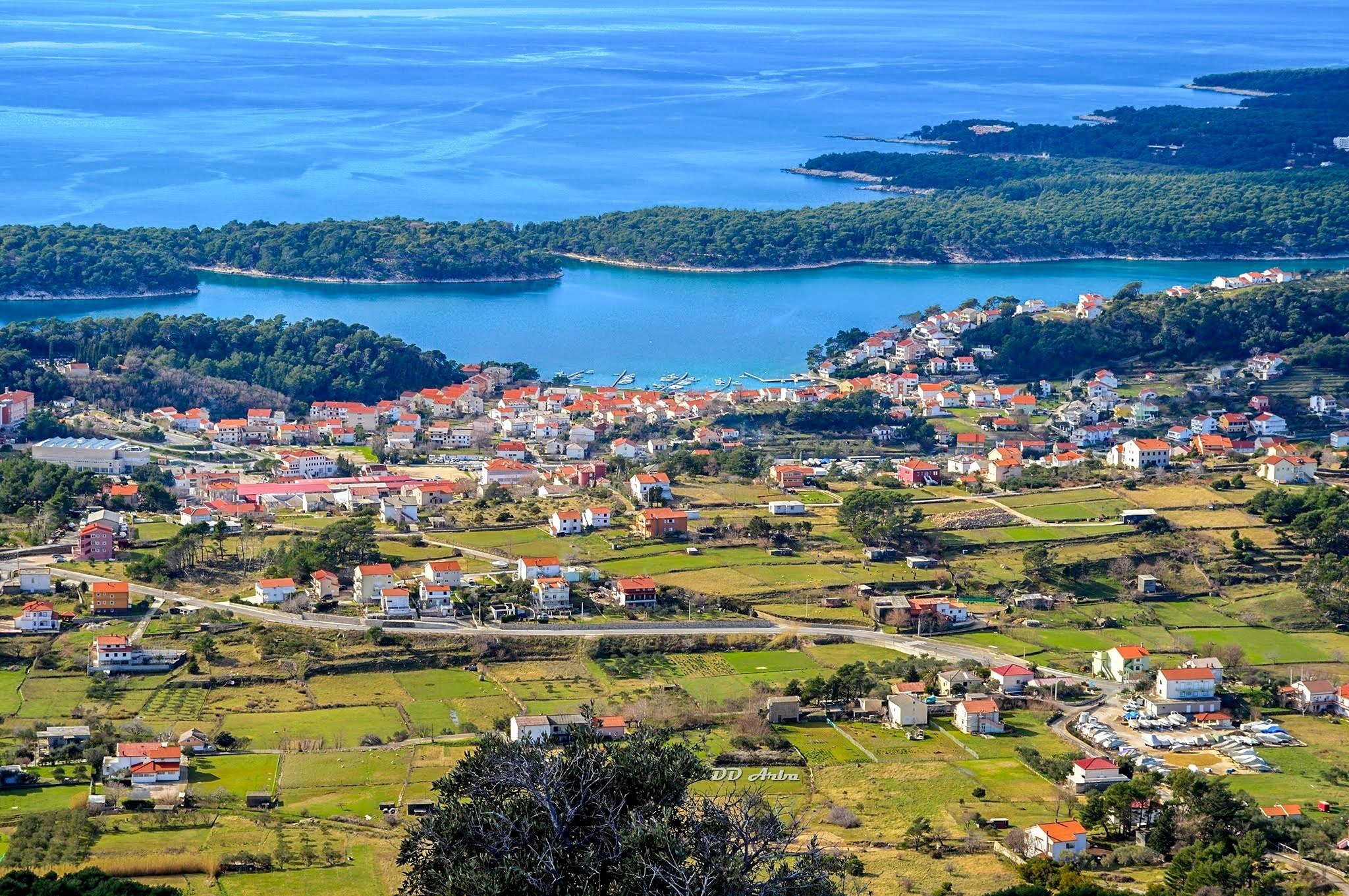The island of Rab, Croatia